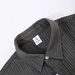 Men's Ribbed Short Sleeve Suit Set - Breathable Summer Office & Casual Outfit (Dark Gray, S-XXL)_viptrois.com