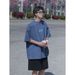 Summer New Pure Cotton Japanese Hong Kong Style Summer Round Neck Letter Printing Short Sleeve T-shirt Loose Casual Half Sleeve_viptrois.com