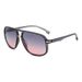 New Fashion Double Beam Aviator Frog Mirror Metal Accessories Trendy Sunglasses Driving Travel_viptrois.com