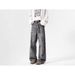 American Style Wasteland Tie-Dye Jeans For Women, Autumn 2024 New Loose Lazy Relaxed Floor-Length Pants_viptrois.com