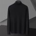 Men's Clothing Turtleneck sweater for men autumn and winter inner wear slim long collar base sweater solid color trendy sweater warm sweater_viptrois.com