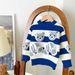 Mother & Kids Children's Winter Sweater Bottoming Shirt Autumn And Winter Round Neck Long Sleeve Suit Thick Trendy Children's Clothing Warm Clothes_viptrois.com