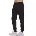 Men's Fleece-Lined Jogger Pants With Zipper Pockets, Slim Fit Tapered Athletic Pants For Gym & Running Black/Light Grey/Dark Grey/Navy_viptrois.com