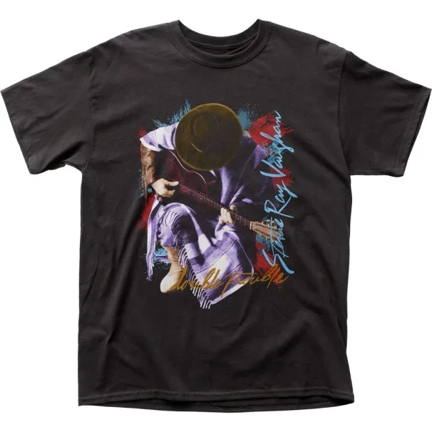 Stevie Ray Vaughan In Step Mens T Shirt Mens Womens Tees Top Rock And Roll Classic Band Tee New Black_viptrois.com
