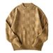American Style Casual 650g Heavyweight For Men Winter Thickened Warm Knitted Sweater Loose Trendy Brand Plus Size Jacket_viptrois.com