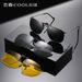New Polarized Flip-Up Glasses Clip-On Unisex Prescription Sunglasses SH8809_viptrois.com