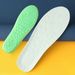 Latex sports insoles for women warm thick shock absorption breathable sweat absorption deodorant soft bottom latex super soft insoles for men winter_viptrois.com