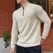 Men's Thermal Fleece Zip-Up Jacket – Lightweight Winter Training Top (Moisture-Wicking, Wind-Resistant, Gym & Outdoor Essential)_viptrois.com