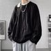 Japanese-Inspired Cable Knit Sweater – Minimalist Harajuku Style Pullover (Grey/Black/Blue/White, M-3XL)_viptrois.com