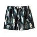 Men's Shorts Triangle Nets Without Geometric Patterns Printed Beach Pants_viptrois.com