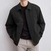 Jacket For Spring Autumn, Korean Style, Turn-down Collar, Trendy And High-end, Solid Color Coat, Men's Top_viptrois.com