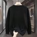 Autumn And Winter Round Neck Hoodie Versatile Men's Inner Layer Long Sleeved T-shirt Base Shirt_viptrois.com
