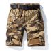 Plus Size Camouflage Cargo Shorts For Men Multi Pocket Casual Sports Loose Breathable_viptrois.com