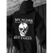 Men's Streetwear Dark Style Hooded Sweatshirt Oversized Pullover Hoodie Casual Hip Hop Fashion_viptrois.com