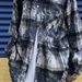 Retro Ink Tie Dye Checkered Shirt Men's Loose Casual Shirt Jacket Top_viptrois.com