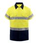 Men's Clothing Pure Cotton Reflective Strip Shirt Reflective Pants Split Work Clothes Men's Long Sleeve Cotton Reflective Clothing_viptrois.com