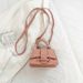 Mini Bag Fashionable And Versatile Belt Decorated Mini Bag Niche Handbag New High Value Shoulder Crossbody Small Square Bag_viptrois.com