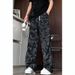 Men's Clothing Men's Camouflage Pants Summer Style Pleated Military Work Casual Long Straight Leg Drape For Formal & Casual_viptrois.com