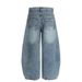 Personalized Multi-Pocket Design Scimitar Jeans For Men Street Fashion Irregular Letter Embroidery Oversized Wide-Leg_viptrois.com