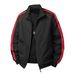 Spring Three-bar Jacket Men's Trend Summer Thin Stand-up Collar Sports Hong Kong Style Couple Ins Running Sunscreen Jacket_viptrois.com