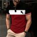 Men's Clothing Men's Short Sleeved Polo Shirt T Shirt Lapel Casual New Style_viptrois.com