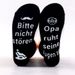 German Do not disturb gift socks Floor socks midtube cotton socks rest socks_viptrois.com