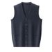 Autumn Winter Knitted Button Cardigan Vest Waistcoat V-neck High-end Men's Sweater_viptrois.com