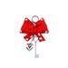 Girly Bow Keychain Niche High End Diamond Bag Pendant Car Keychain Pendant_viptrois.com