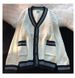 Men's Clothing New Styles Autumn Sweater Knitted Cardigan Jacket Spring And Autumn Outerwear Design Niche Tops_viptrois.com