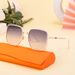 New Fashion Square Frame Polarized Sunglasses For Women High End Sun Protection Sunglasses For Women Driving And Cycling_viptrois.com