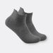 Women's solid color all match short socks with glue, non slip and breathable sports elastic mesh floor socks_viptrois.com