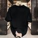 Men's Clothing Summer Light Luxury Round Neck Short Sleeved T Shirt For Men Summer New Loose Minimalist Design Fashionable All Match Tops_viptrois.com