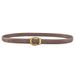 Women's Belt Smooth Buckle Female Student Genuine Leather Korean Style Simple Pants Belt Female Decorative Belt_viptrois.com