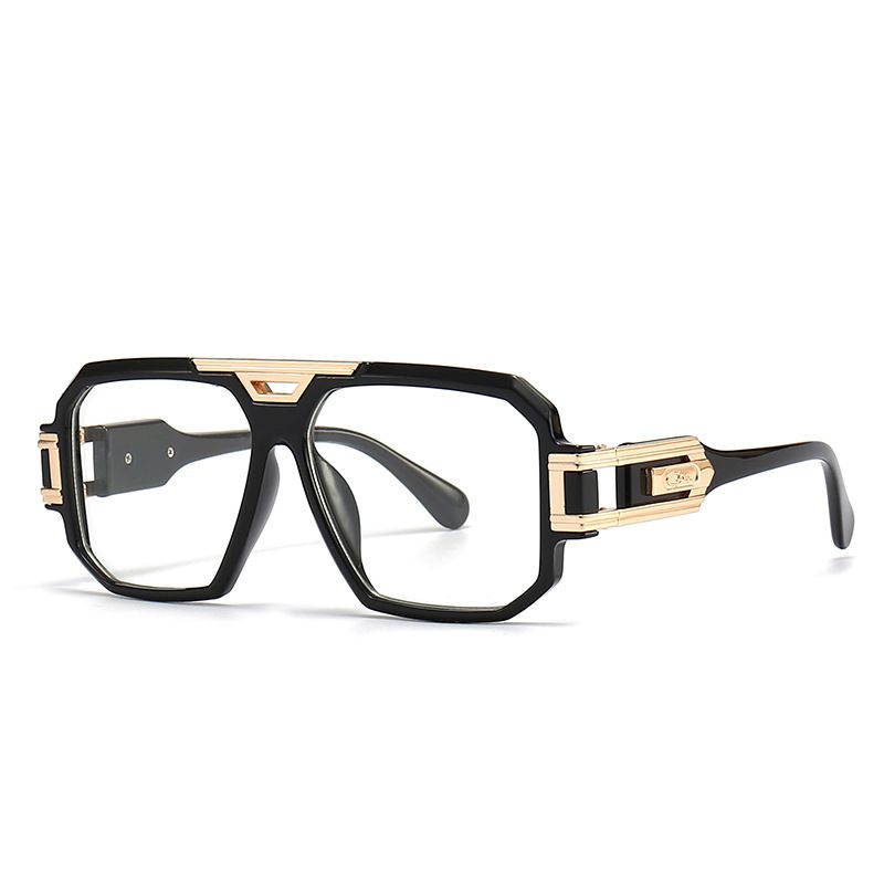 Men's Glasses New Style Modern Retro Large Frame Men's Sunglasses INS Style Street Style Big Name Ink 093_viptrois.com