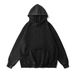 Vintage Washed Cotton Oversized Hoodie With Distressed Detail – Unisex Heavyweight Pullover Sweatshirt For Men & Women_viptrois.com