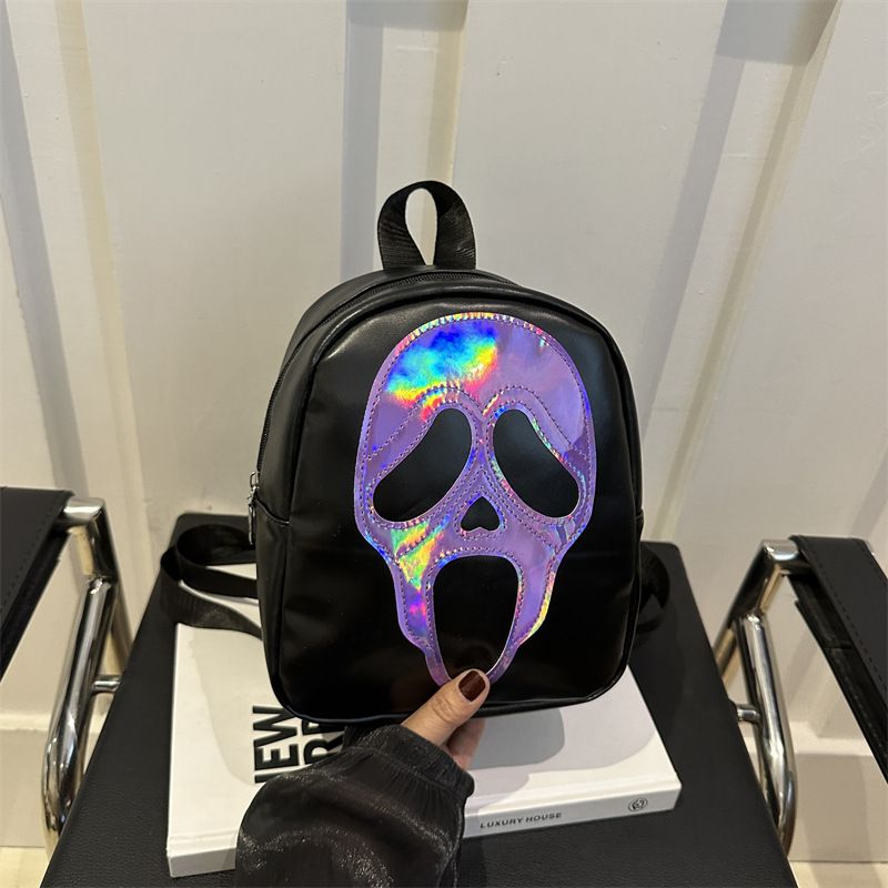 Gothic Skull Crossbody Bag For Women - Stylish & Versatile Small Shoulder Bag With Unique Design, Perfect For Halloween & Everyday Use_viptrois.com