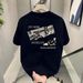 Men's Clothing 2025 Summer New Couple T Shirts Loose Casual Tops For Men_viptrois.com