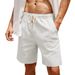 Premium Products 2025 Men's Cotton Strap Large Pocket Casual Shorts_viptrois.com