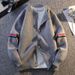 Pure Cross-Border Foreign Trade Dropshipping Knitted Sweater New Round Neck Cardigan Men's Long Sleeve Jacket_viptrois.com