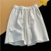 Men's Clothing Men's Style Solid Color Shorts High Street Retro Trendy Basketball Sports Casual Pants Five Point Summer_viptrois.com