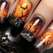 European And American Wearable Nails Sweet Cool Dark Bat Dead Tree European Square Short False Nails Finished Product_viptrois.com