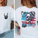 Camiseta UU., Divertida 4 Julio, Retro Bandera Estadounidense, Del Día La Independencia, Camiseta De EE. UU._viptrois.com