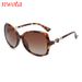 New Small Flower Decorated Sunglasses For Women High End Large Frame Elegant Retro Sunglasses Street Shooting Glasses_viptrois.com