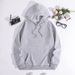 Men's Clothing sweatshirt faith fashion printed hooded back collar plus velvet sweatshirt_viptrois.com