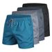 Men's Clothing Quick-Dry Ink Wash Sport Shorts - Breathable Mid-Thigh Training Lounge Pants With Pockets_viptrois.com