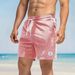 Men's Clothing OOTD Feel Waist Pants Summer Corduroy Shorts Half Length Beach Pants Men's Thin_viptrois.com