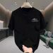 Men's Clothing Cotton Short Sleeved T Shirt For Men And Women, Casual And Versatile, Loose Round Neck Short Sleeved Top, Large Size Bottoming Shirt_viptrois.com