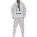 Men's Fleece-Lined Winter Jogger Set With Hoodie - Relaxed Fit Multi-Pocket Workout Outfit For Casual & Outdoor Activities_viptrois.com