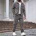Men's Heavyweight Workwear Jacket & Pants Set – Vintage Utility Style (Army Green/Black/Khaki, S-XXXL)_viptrois.com