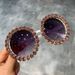 Hot Selling Sunglasses For Women With Diamonds, Round Frame Sunglasses, Trendy Personality_viptrois.com